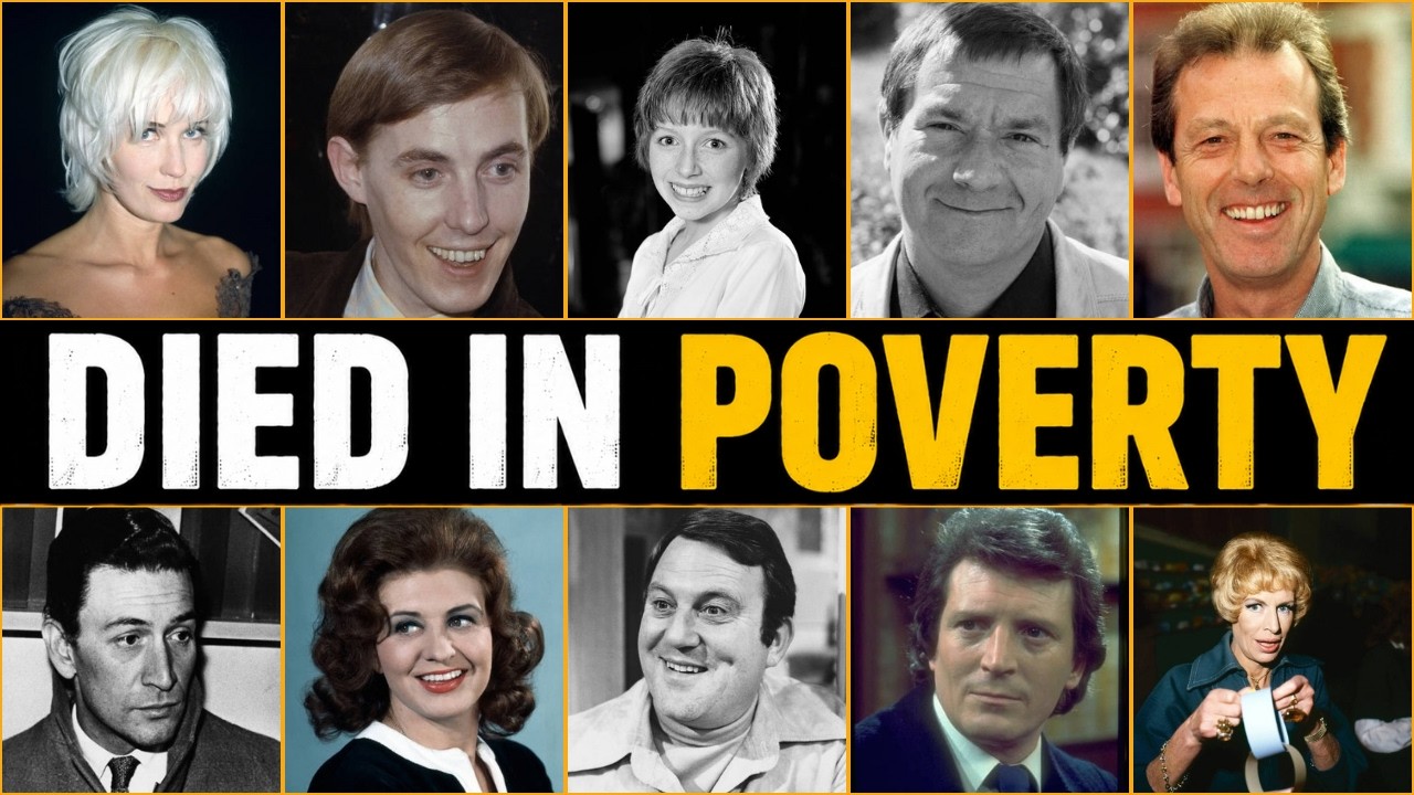 10 British TV Legends Who Died in Absolute Poverty