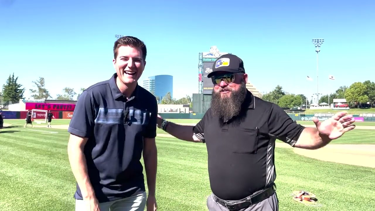 Dancing Umpire Interview | Savannah Bananas | May 9, 2024 | Sacramento, CA
