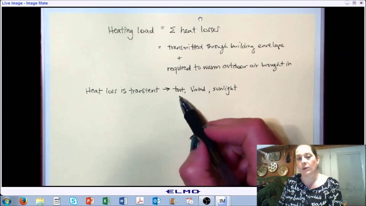LECTURE 6 (PART A): Space Heating Load - Intro and Considerations