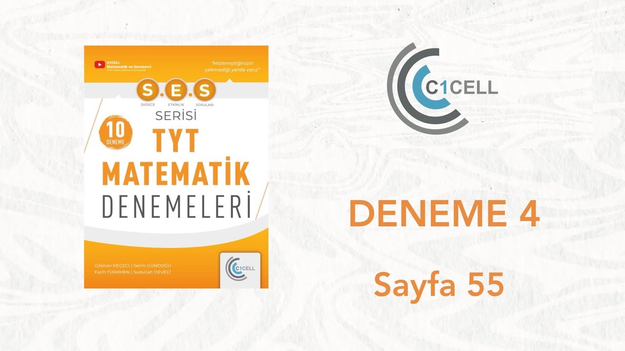 TYT 4 Soru 15-16 (Sayfa 55)