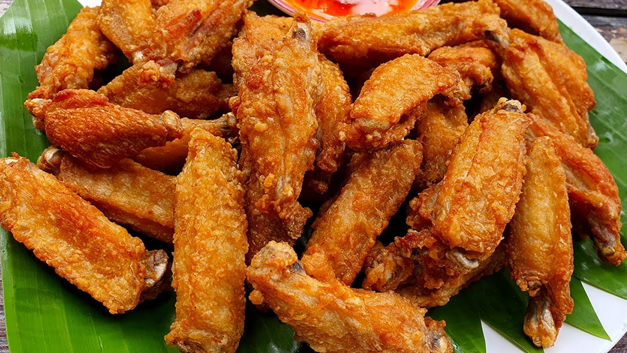 ปีกไก่ทอดเกลือ ทอดแบบกรอบๆ กรอบนอก นุ่มใน Fried chicken recipe
