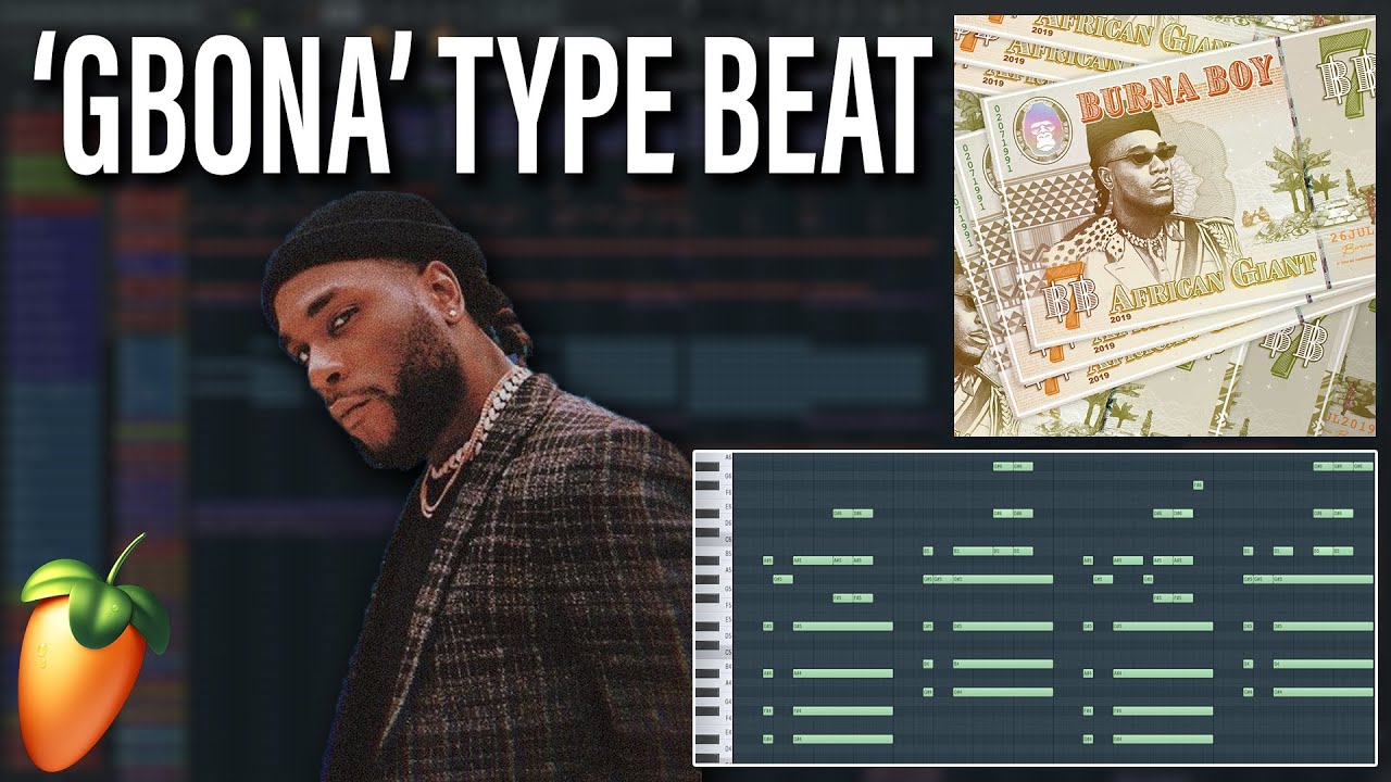 How To Create a Burna Boy Type Beat in 5 minutes! | Afrobeats Tutorial For Beginners FL Studio