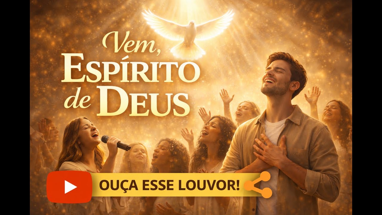 Vem, Espírito de Deus - Louvor de Adoração com Coral e Poderosa Unção