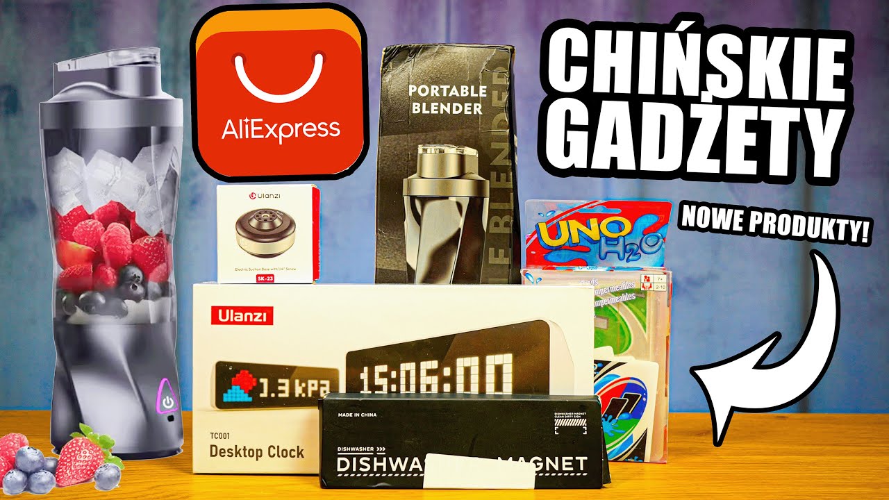 Kolejne Ciekawe CHIŃSKIE GADŻETY z AliExpress! - Co zaskoczy nas tym razem?