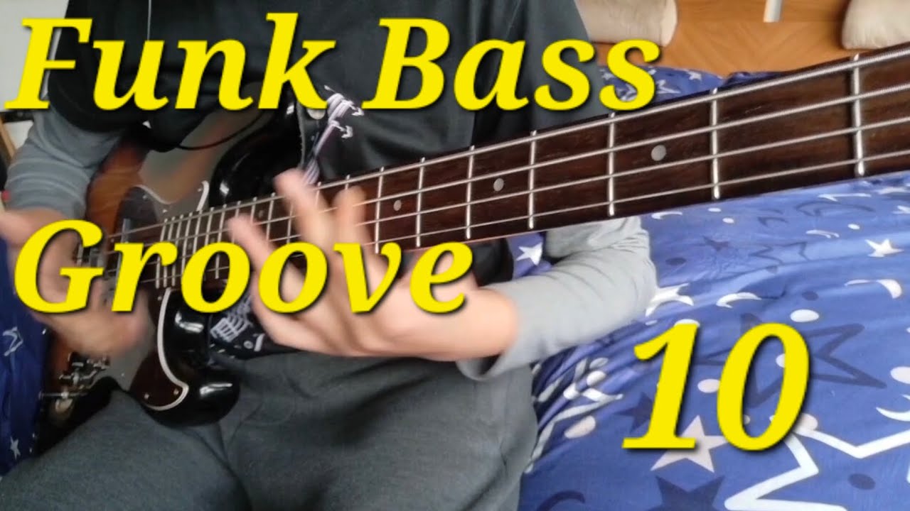 Funk Bass Groove 10