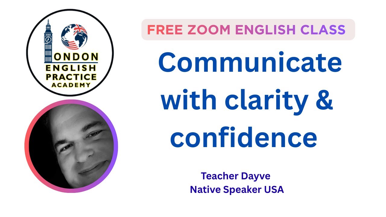 Enhancing Communication | Teacher Davey USA,  Free English Class - 04 Jan 2026