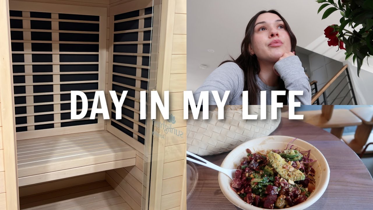 VLOG: setting up the sauna, grocery haul, cooking & more!