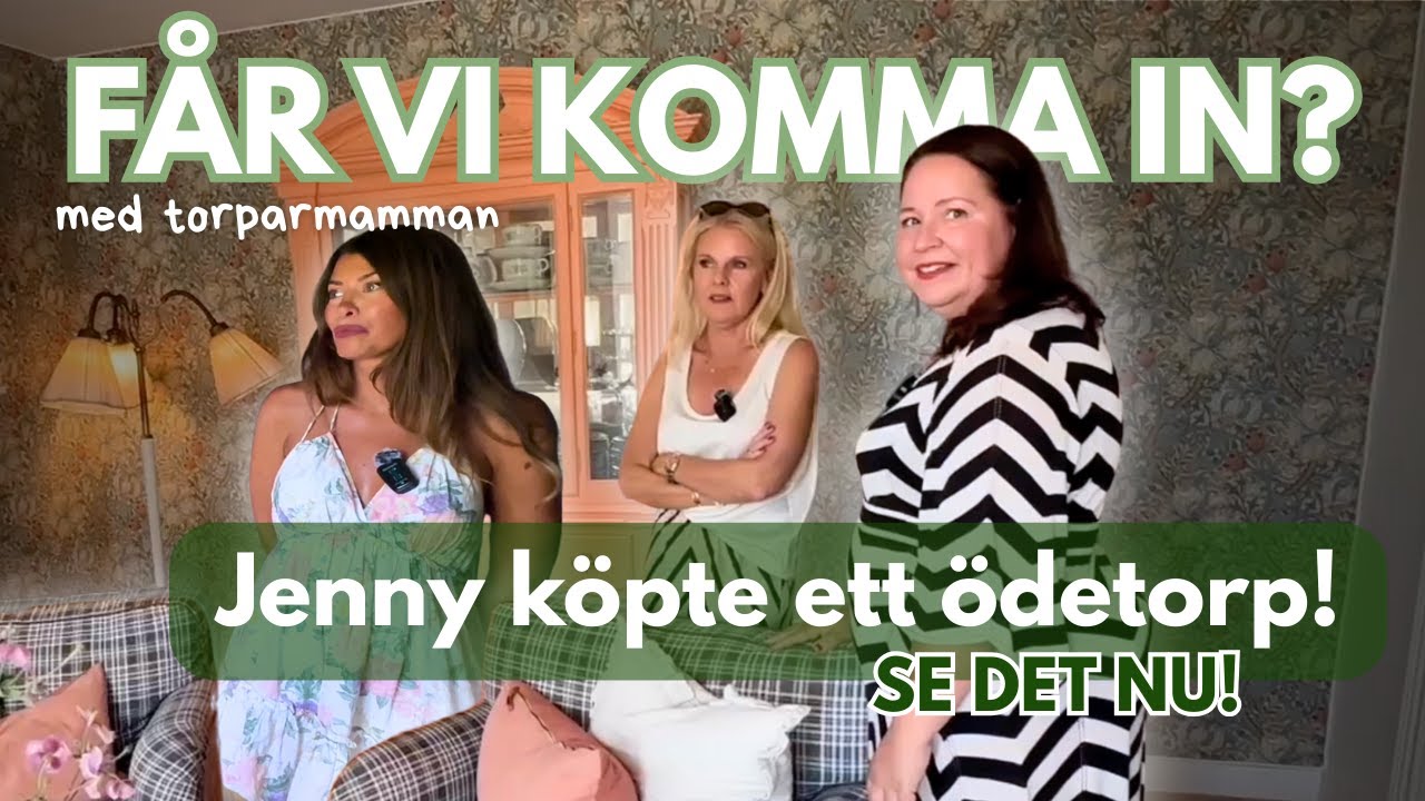 Torparmamman – från ödehus till drömställe! 🏡✨med en extra utmaning längs vägen…