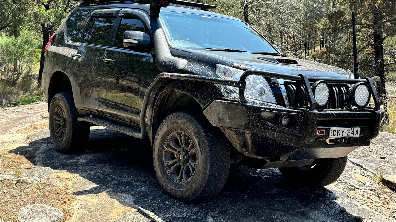 Dobinsons IMS shocks landcruiser off road shakedown