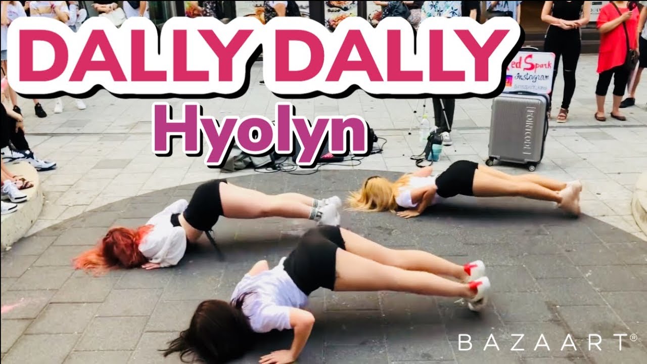 180827 Red Spark (레드스파크) 효린(HYOLYN) - 달리(Dally) (Feat.GRAY) cover dance 홍대 //Russian Team