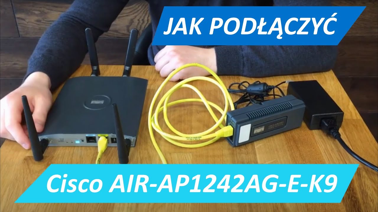 Prezentacja Cisco AIR-AP1242AG-E-K9 Jak to podłączyć