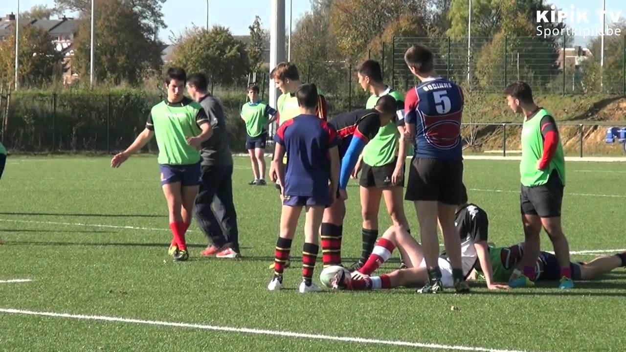 U18 nationaux: entraînement au ROC Ottignies (27 octobre 2014)