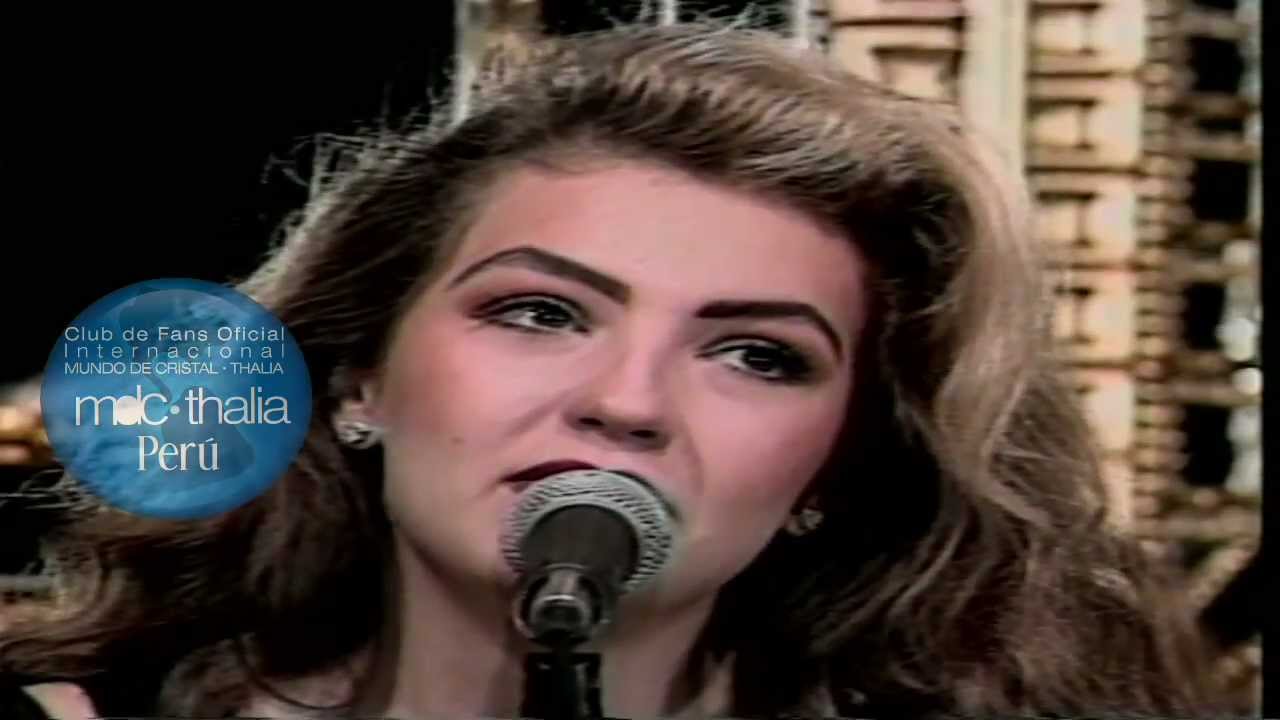Thalia - Lo Que No Se Vio (Studio 4 de Gala) Tour Peru 1993