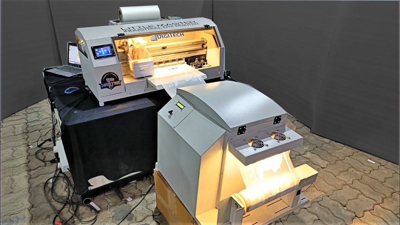 Little Master Double Head Industrial DTF Printer | Hi Speed DTF printer | Made in India i3200 xp600