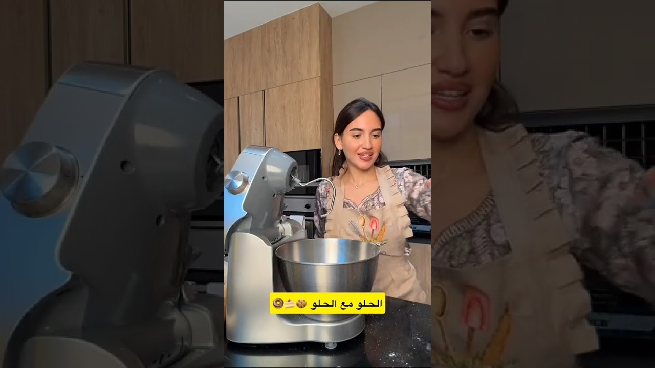 سارة الورع فقرة تجهيز الحلا خلية النحل 😋😍