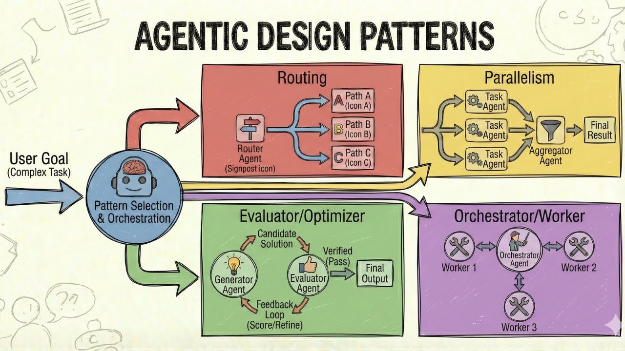 Agentic Design Patterns MasterClass (4hrs+) - With Projects