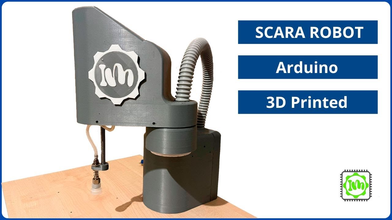 Como hacer un Robot Scara con arduino - Parte 4