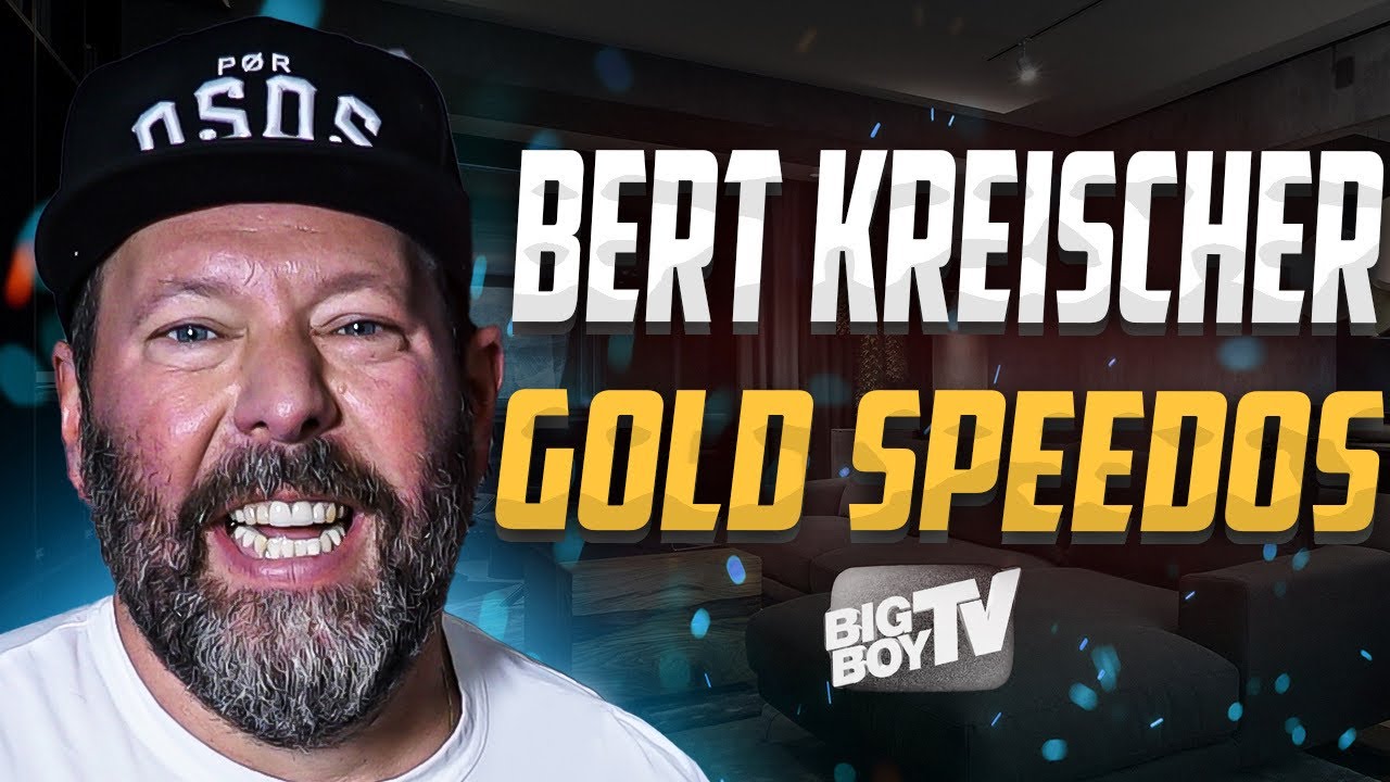 Bert Kreischer 60 Minutes of Laughs, Netflix Roast, Gold Speedos, Comedy Beefs, Testosterone Shots