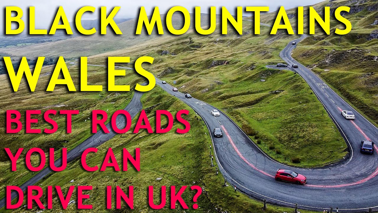 Black Mountains, Wales best roads in UK? Epic drive!