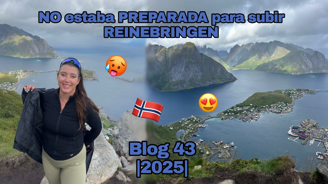 NO estaba PREPARADA para subir REINEBRINGEN 🇳🇴🥵😍 Blog 43 |2025|