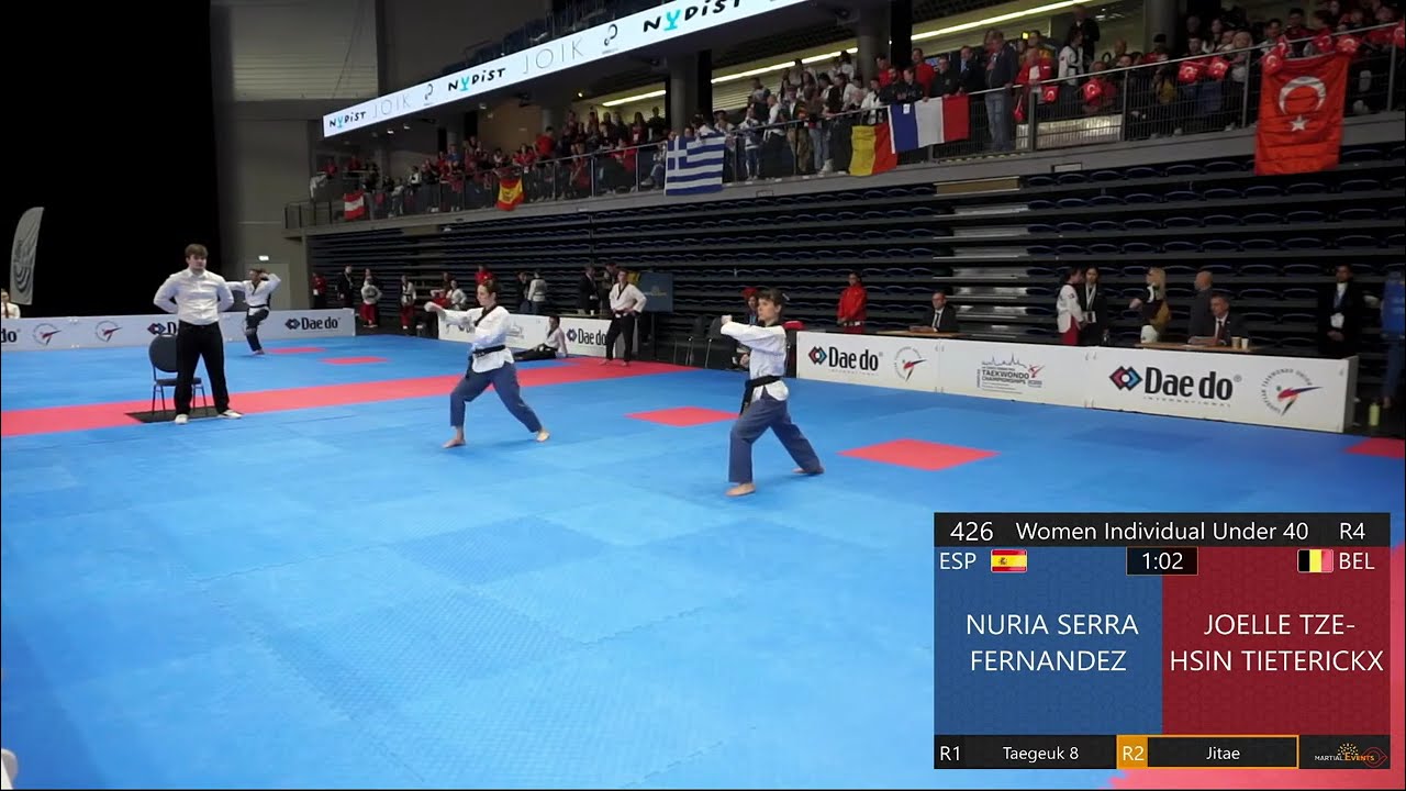 Joëlle TIETERICKX (BE) U40 - R4 - European Poomsae Championships - Tallinn 2025 - 16-04-2024