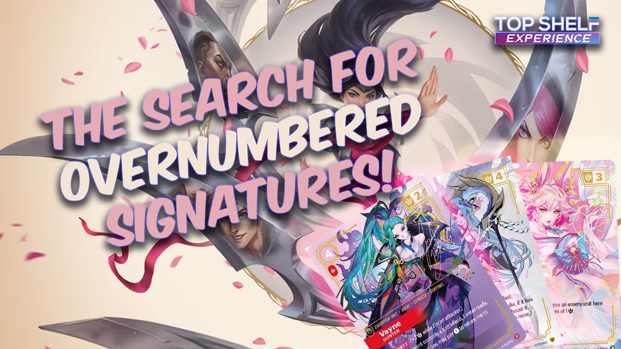 Let's Rip - The Search for Overnumbered Spiritforged Riftbound Cards!