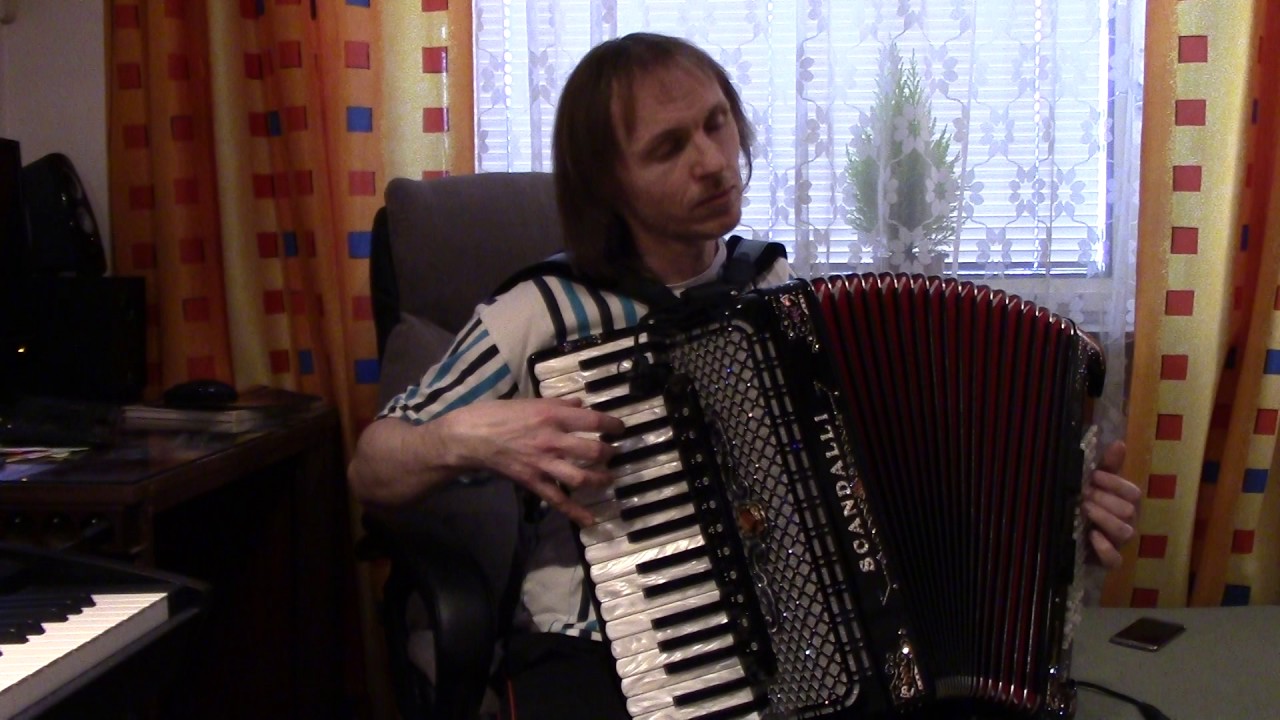 Ještě  si já pohár  vína, Na těch panských lukách -Akordeon :-)