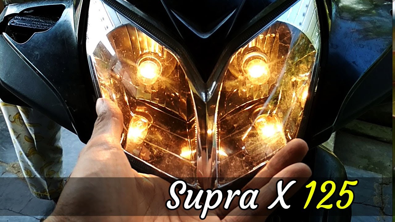 Cara Ganti Lampu Depan Motor Honda Supra X 125 Sendiri di Rumah