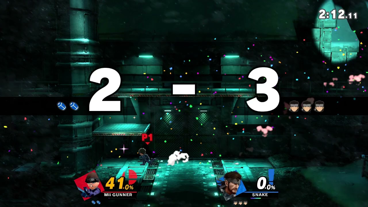 Mii Snake vs Snake 