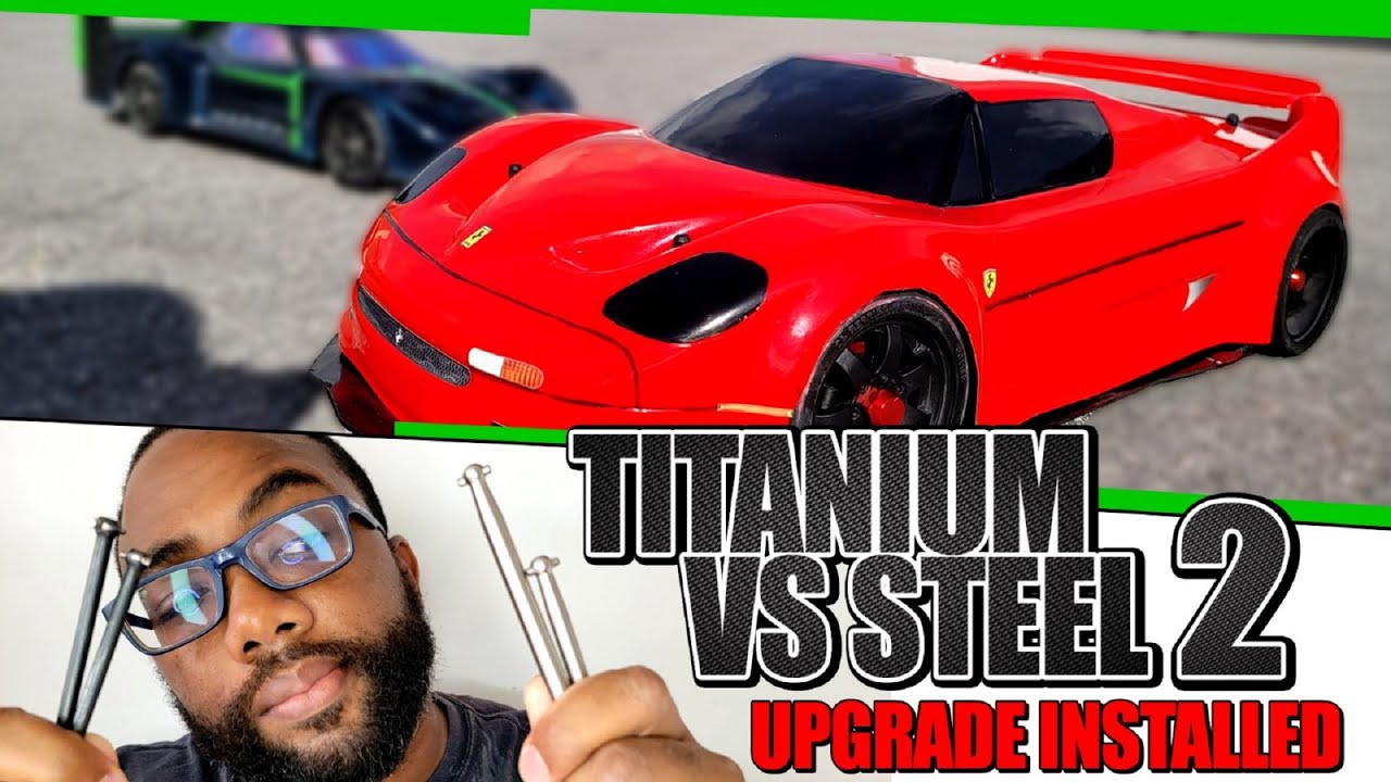 RC Speed Cars | More Titanium Parts, More Power? Part 2: Titanium Shafts
