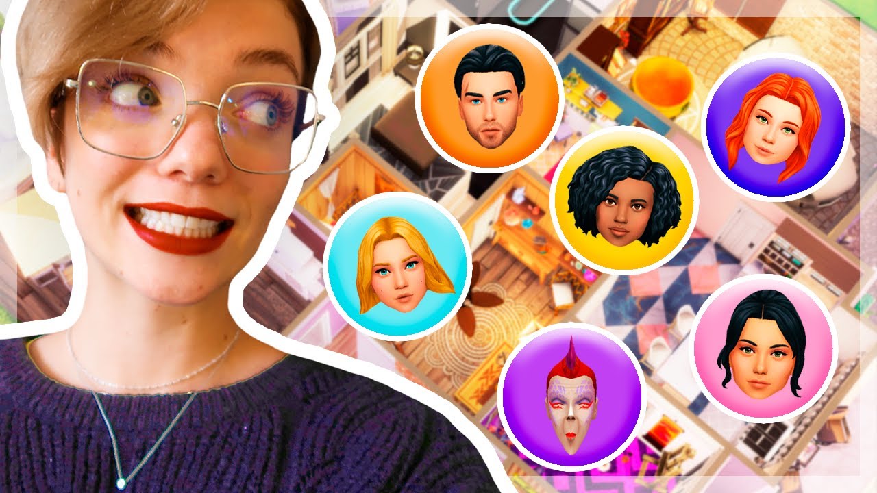 1 Pièce = 1 Personnage de Let's Play ! | Challenge Sims 4 🌈