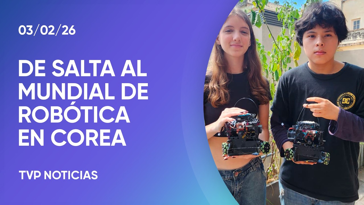 Adolescentes salteños viajarán al Mundial de Robótica 2026 en Corea del Sur