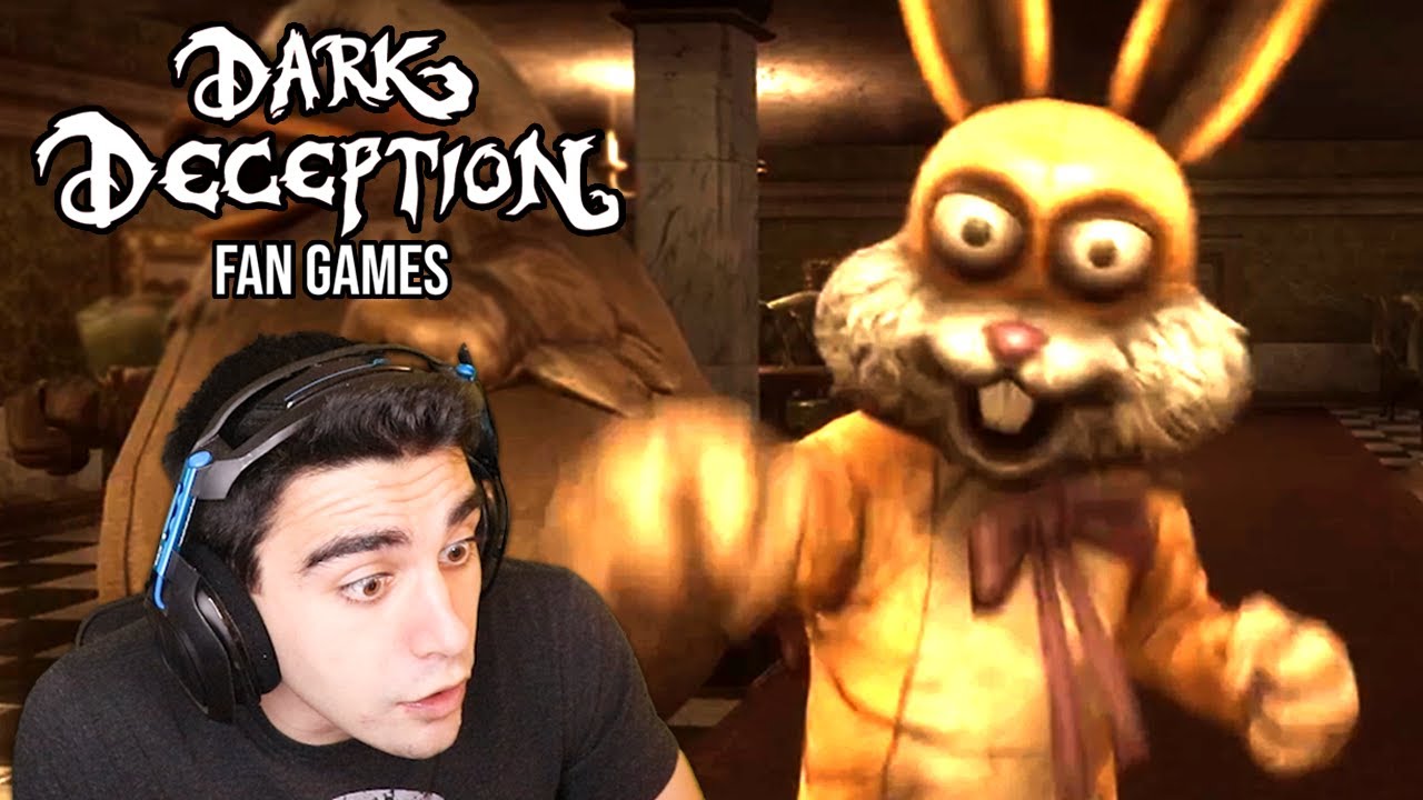 I MADE THE JOY JOY GANG SO MAD THEY WENT CRAZY! - Playing Dark Deception Fan Games #1