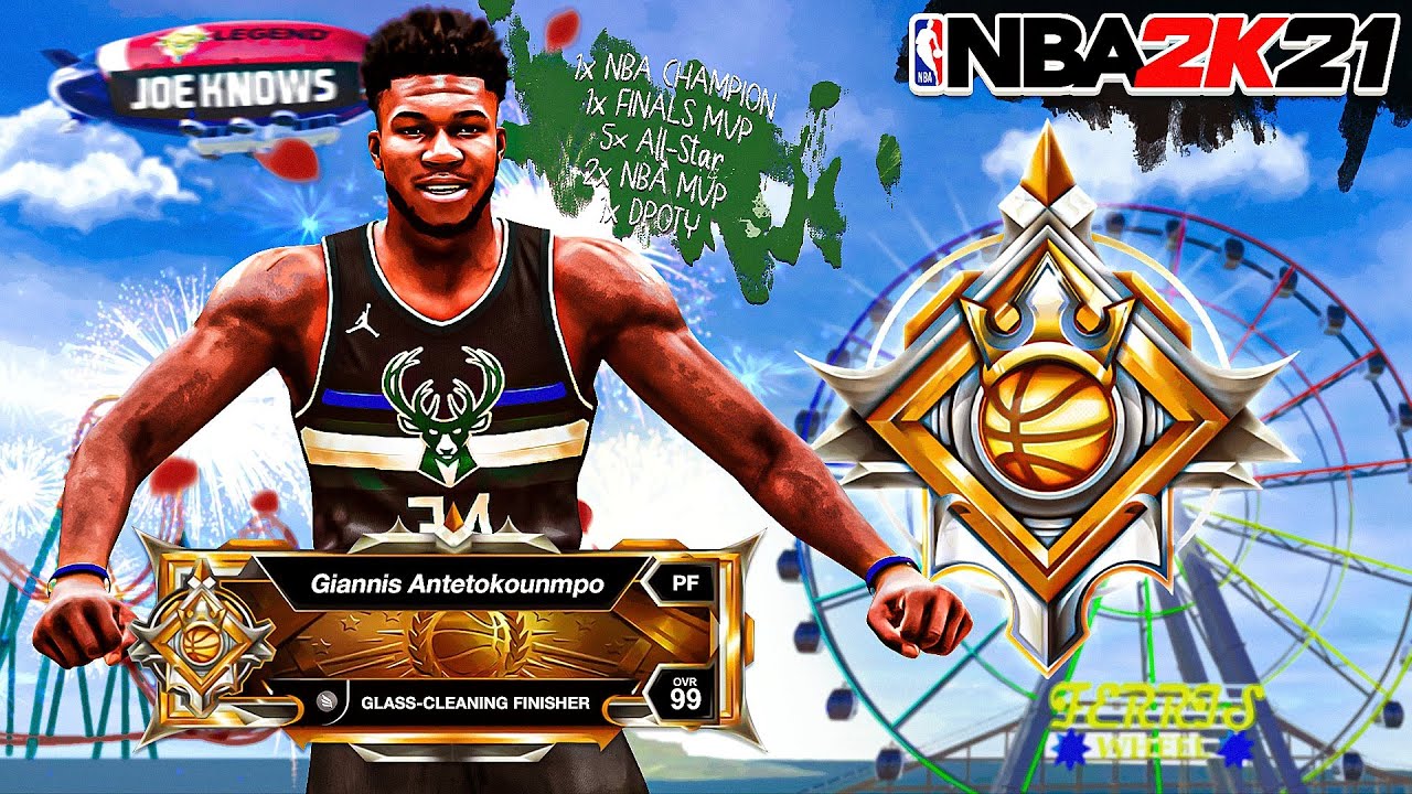 *NEW* FINALS MVP LEGEND GIANNIS ANTETOKOUNMPO BUILD in NBA 2K21