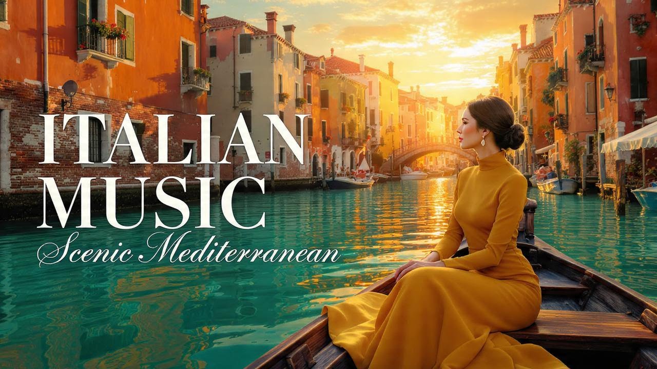 🎶 Italian Vibes & Mediterranean Music 🎶 2+ Hours Amalfi Coast & Lake Como Escape Trip 4K