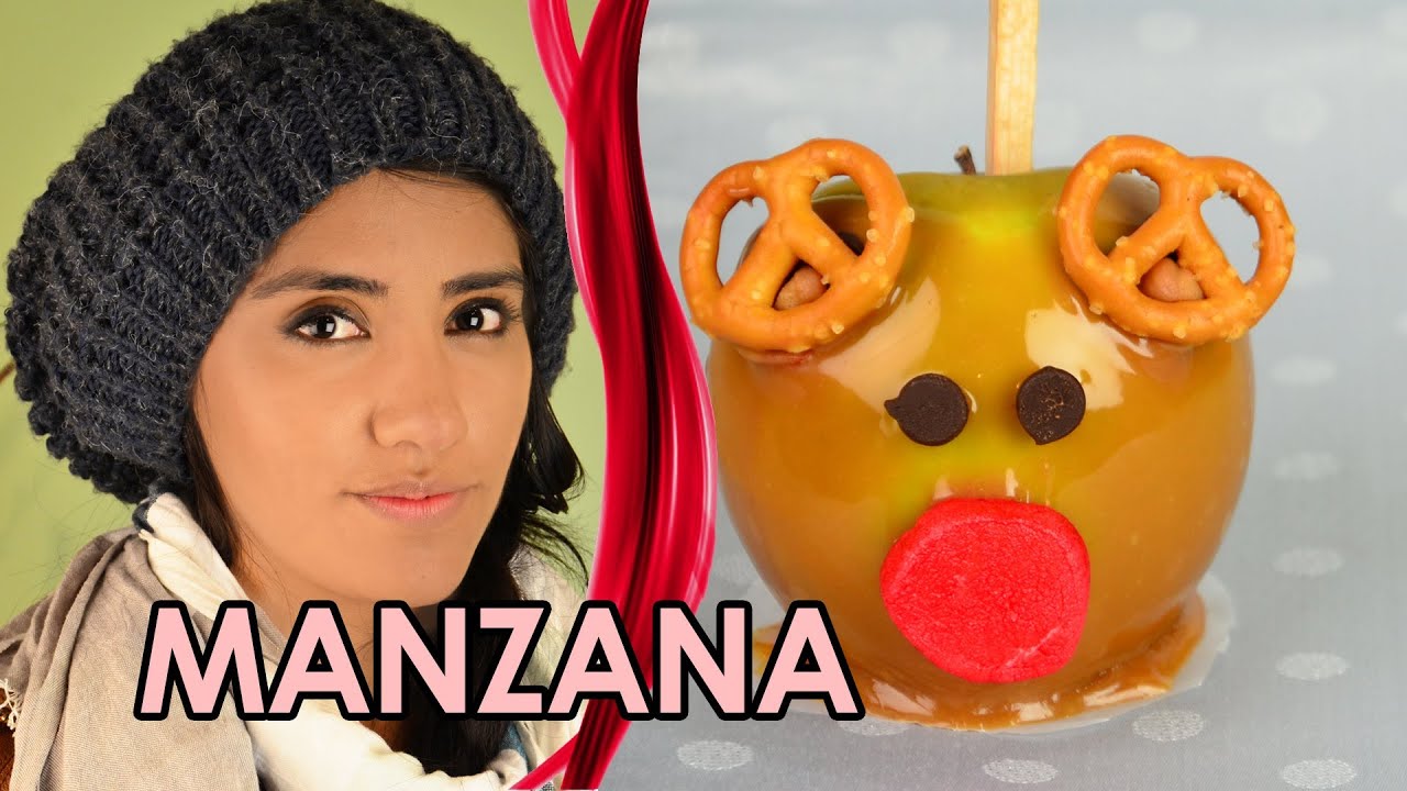 MANZANAS DE CARAMELO NAVIDEÑAS | COMO HACER MANZANAS DE CARAMELO | MUSAS