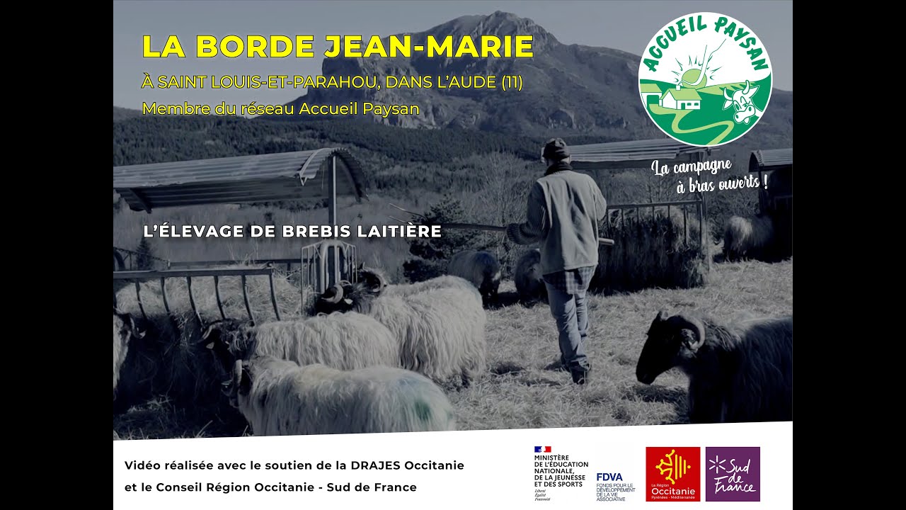 La ferme de la Borde Jean-Marie, à Saint-Louis-et-Parahou, dans l'Aude.