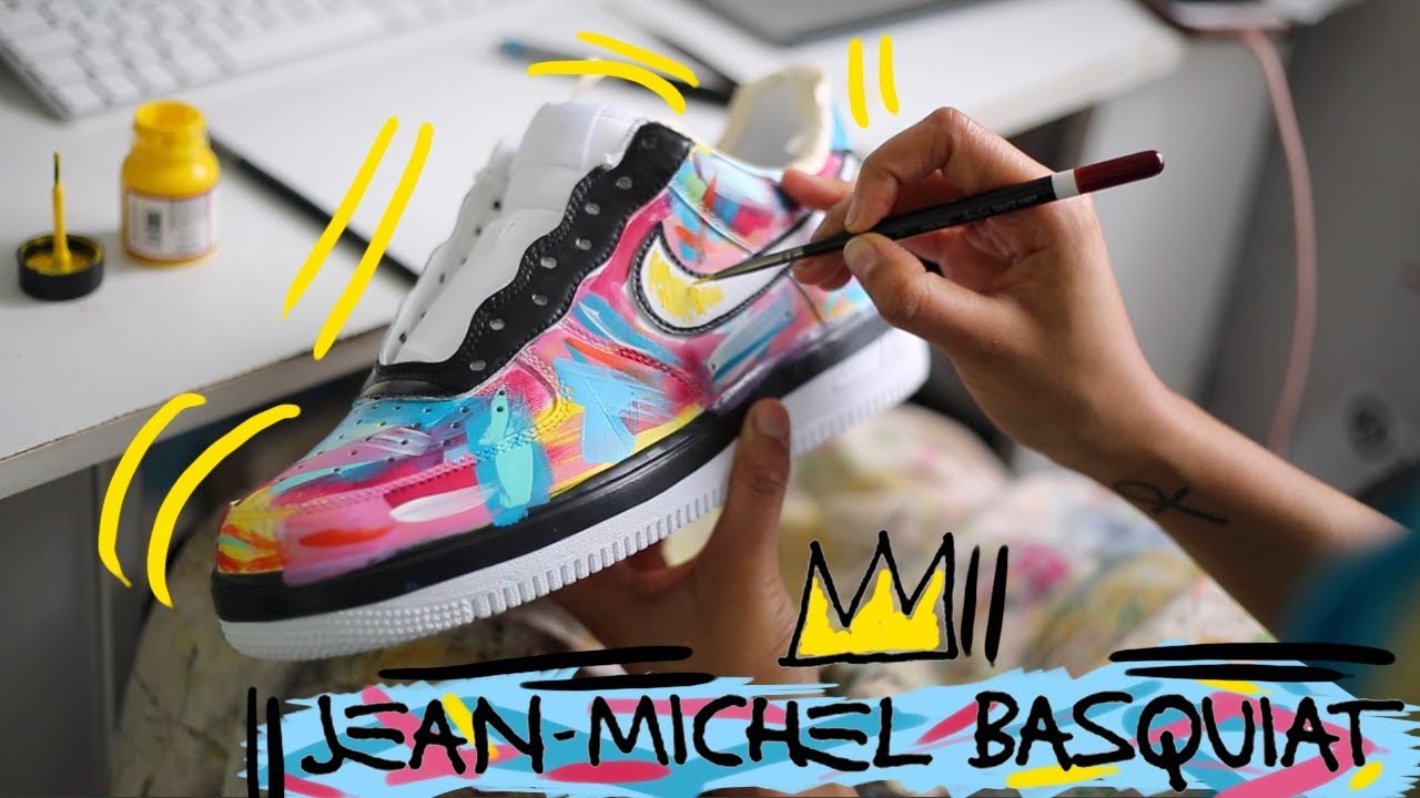 Basquiat Inspired Custom Nike Air Force One Tutorial