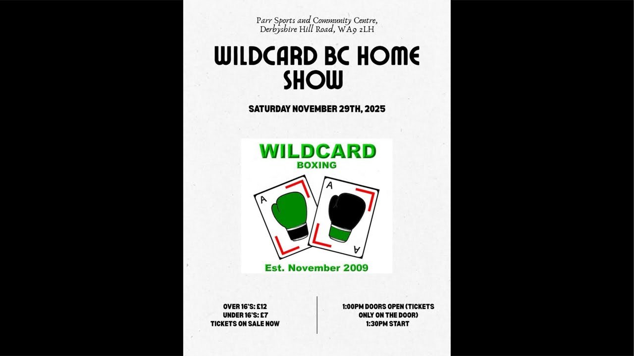 Wildcard Show from Liverpool #liveboxing #boxingfans