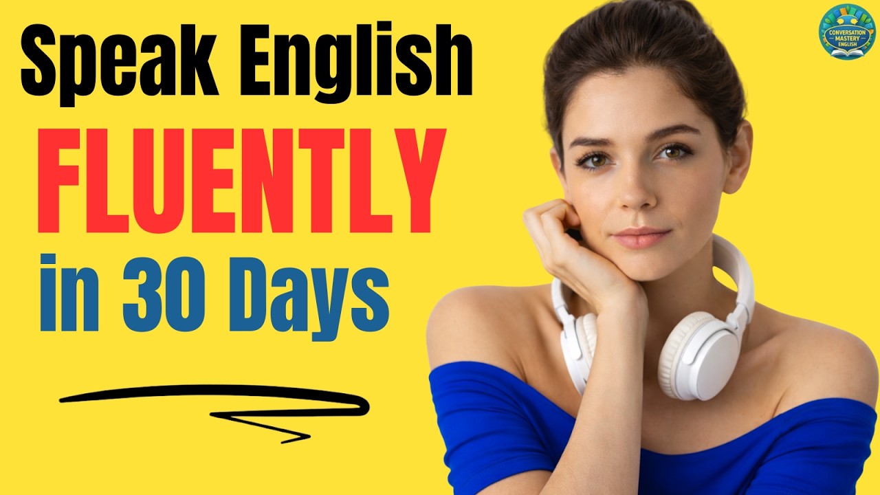 Speak English Fluently in 30 Days | Daily Listening & Speaking Practice (English Podcast)