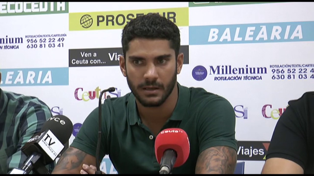 Borja Romero, nuevo jugador de la Agrupaci&oacute;n Deportiva Ceuta