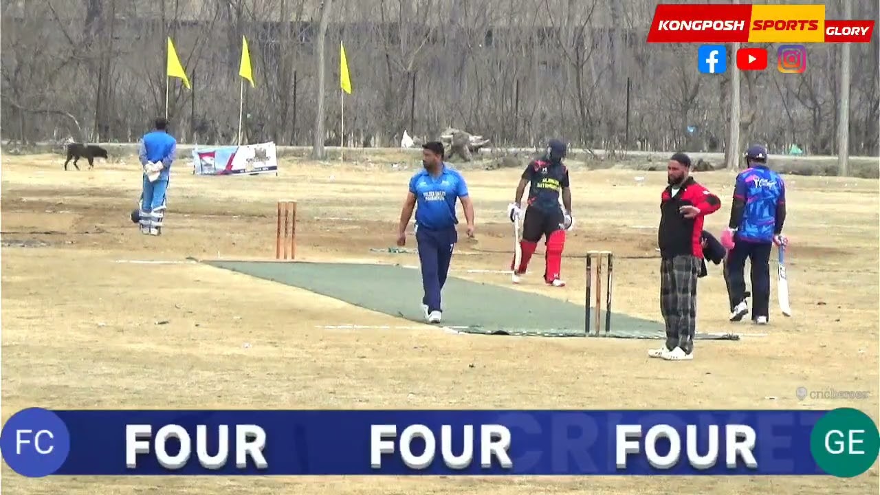 Inaugural match Qazigund cricket league Ed1 2026 Friends xi Parigam vs Golden Eagles Parigam 
