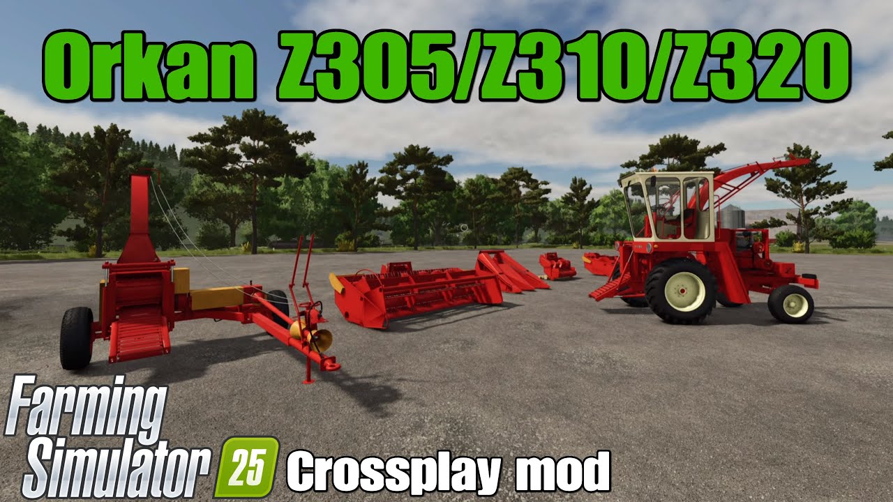 Hurricane Z305/Z310/Z320 / FS25 кроссплей мод