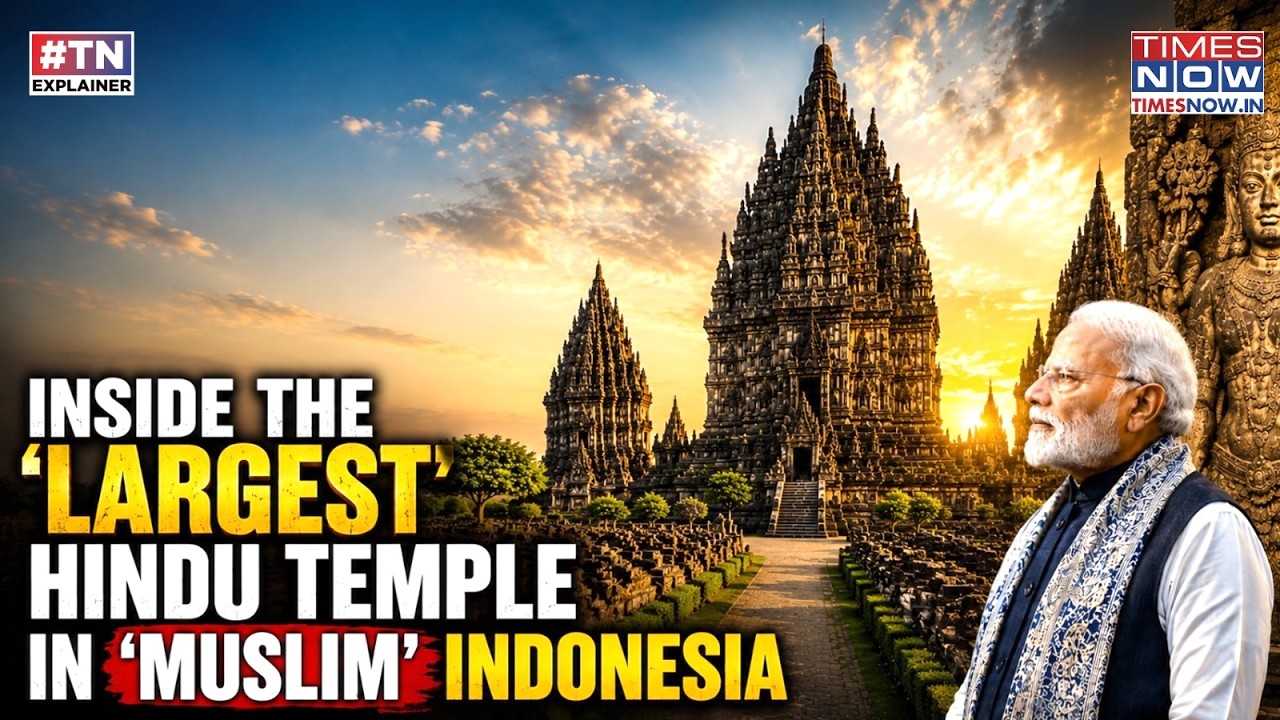 'Muslim' Indonesia's Hindu Temple: Inside Prambanan, The 1000-Year Old Mandir Modi Visited