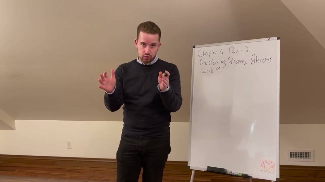 Transferring Property Interests (Chapter 6, Part 2)