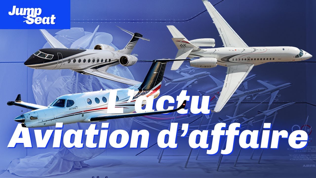 L'aviation d'affaire : le salon NBAA | Jumpseat #reaplay #twitch