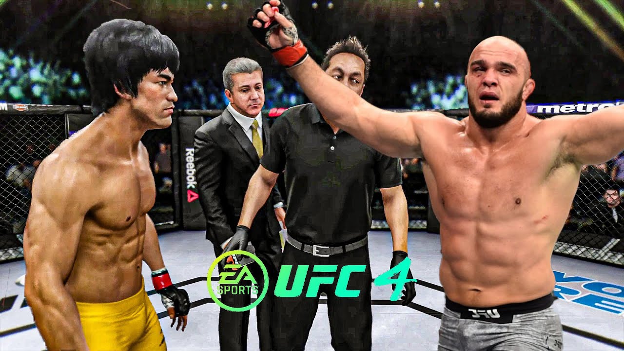 Брюс Ли против Илира Латифи EA Sports UFC 4 Бойцовский клуб Брюса Ли 🔥🐲