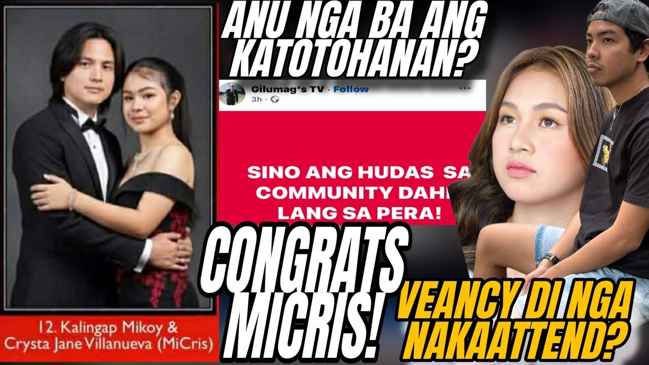 HALA! MAY HUDAS DAW SA COMMUNITY? STATUS NG EDCY ANU NGA BA? CONGRATS MICRIS!