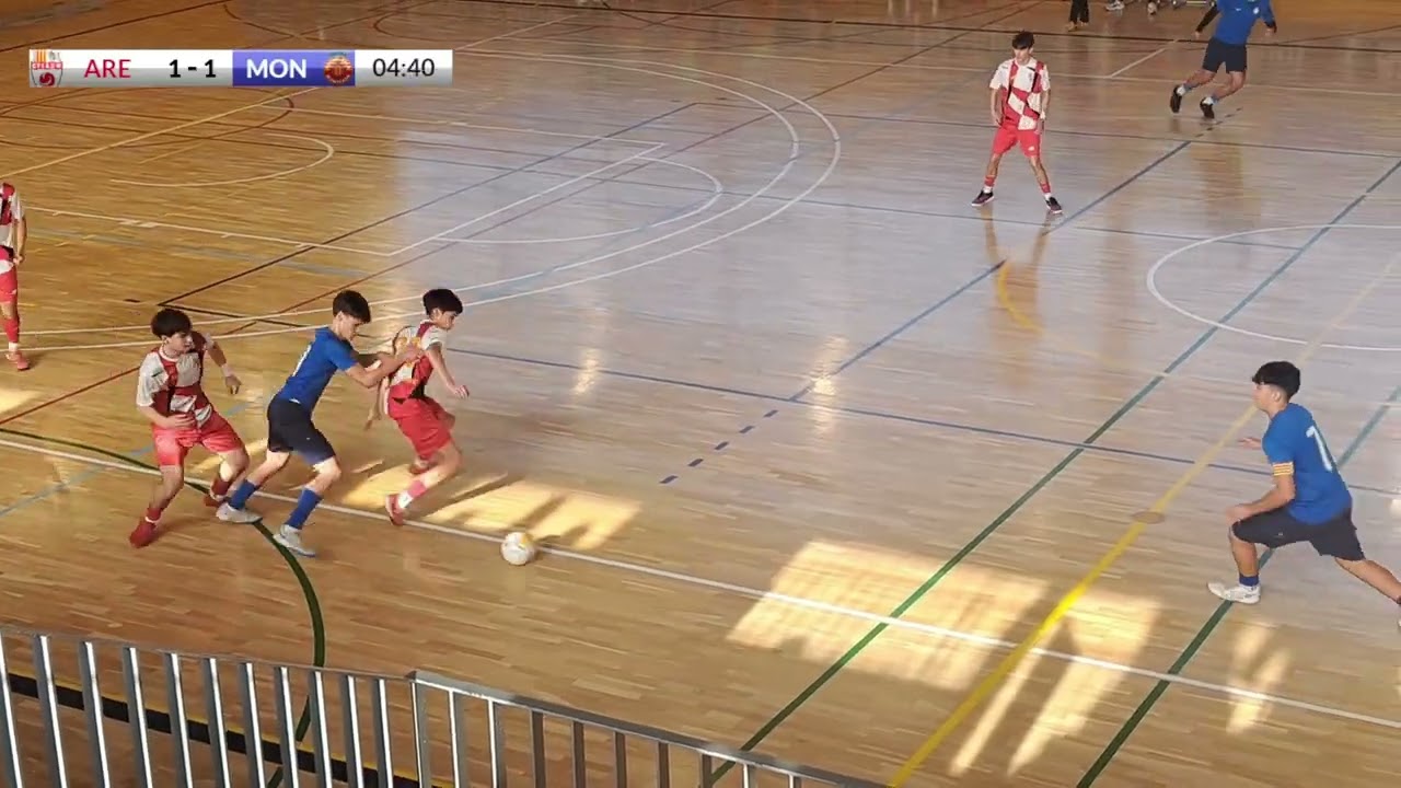 @cfsarenysdemunt2190  🆚 @cfsmontcada2556  Juvenil B