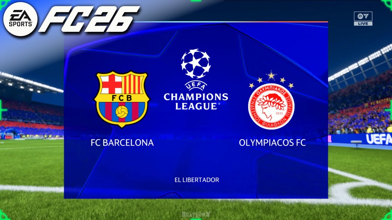 FC 26 - FC Barcelona vs. Olympiacos | UEFA Champions League